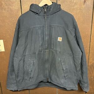 Carhartt Men's Dark Gray Hooded Performance Jacket